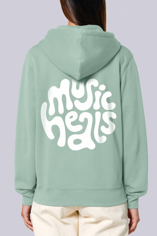 Music Heals Zip-Jacke