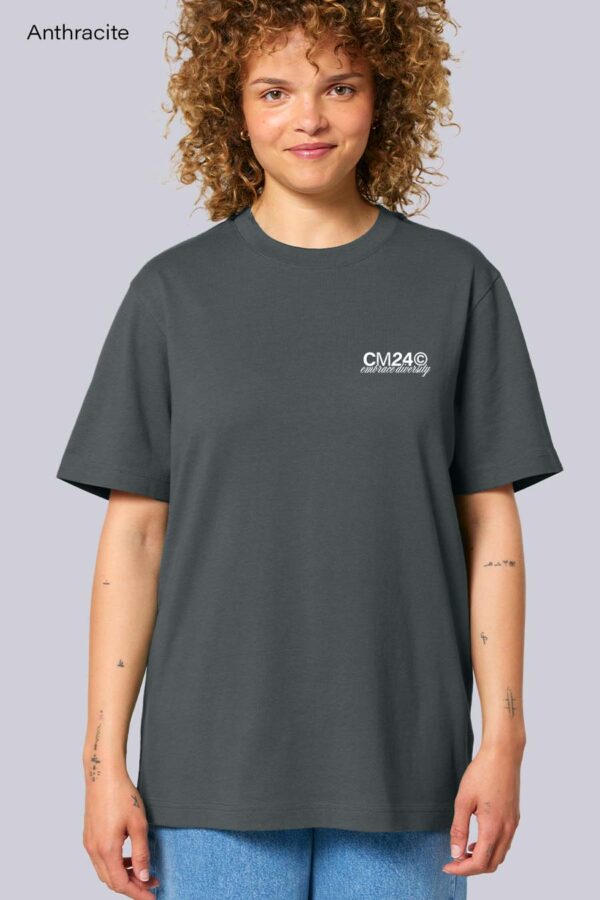 Embrace Diversity Collection T-Shirt Frontprint Anthracite